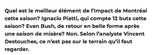 Est-ce qu'on va pouvoir dire ça de Claude Julien cette saison...