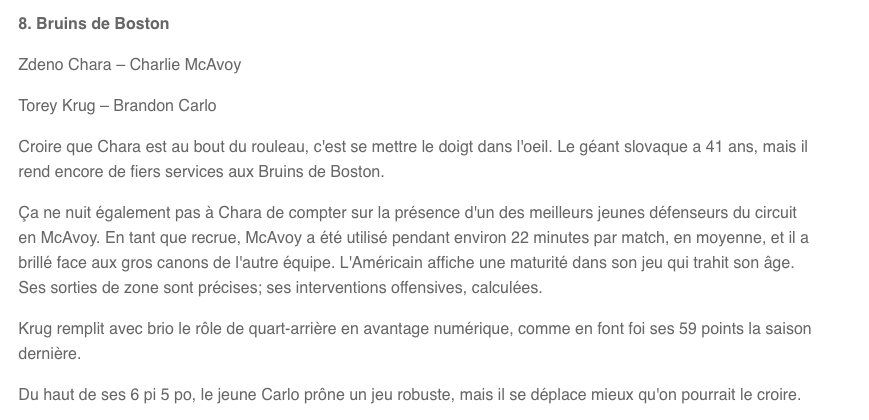 Et par-dessus le marché..