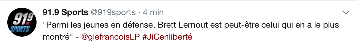 Et si le défenseur qu'on attendait, n'arrivait pas...
