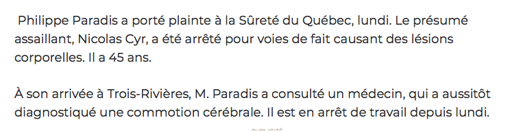 EXCLUSIF: L'ARBITRE FRAPPÉ au VISAGE MENT.