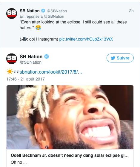 FAUT ÊTRE CAVE en TA....Regarder une ÉCLIPSE SOLAIRE...sans lunettes..