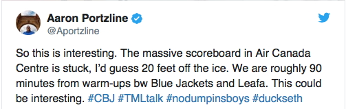 Faut être TORONTOIS en CR....