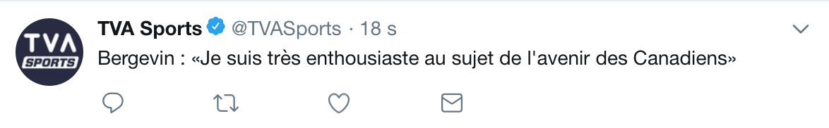 Faut vraiment qu'il commence à faire ses points de presse à jeun...