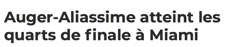 Félix est déjà un grand..