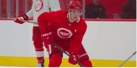 Filip Zadina commence le camp avec Andreas Athanasiou et Thomas Vanek..
