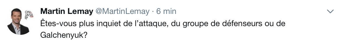 Finalement tout ce qui n'est pas inquiétant...