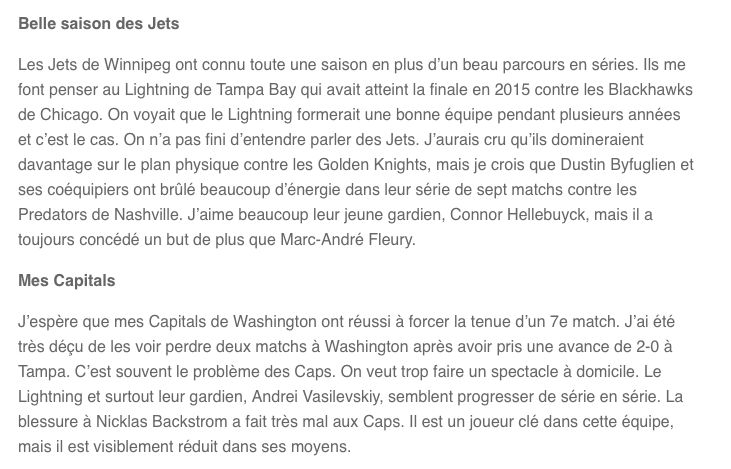 Fleury est un MEILLEUR JACK que Price..