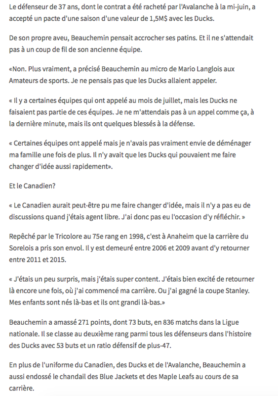 François Beauchemin HUMILIÉ par...