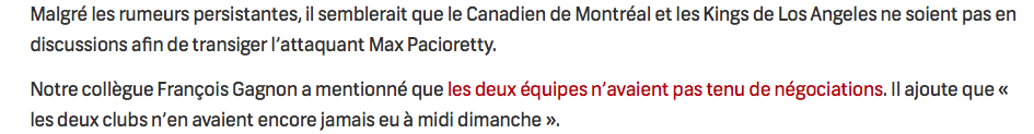 François Gagnon a eu du GUTS de contredire Friedman et Kypreos..