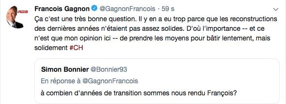 Francois Gagnon a réussi à démasquer Marc Bergevin...