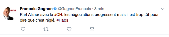 François Gagnon affirme que Karl Alzner à Montréal...ce n'est pas FAIT?