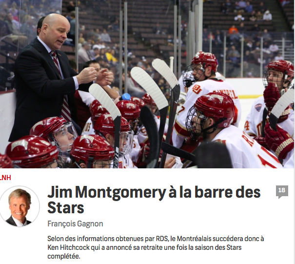  François Gagnon..A MANGÉ RENAUD LAVOIE..