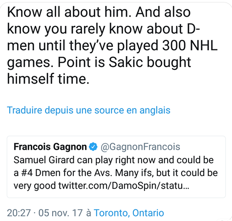 François Gagnon..Se fait HUMILIER par un journaliste de Toronto..