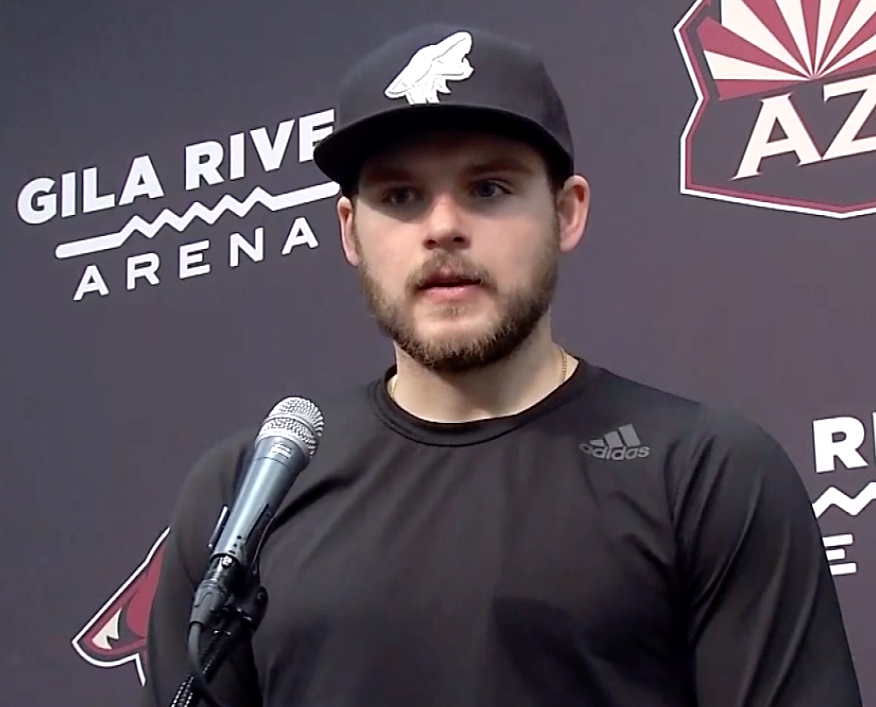 Galchenyuk a finalement rencontré les journalistes...