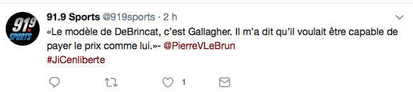 Gallagher, DeBrincat...et le DESTIN TORDU...