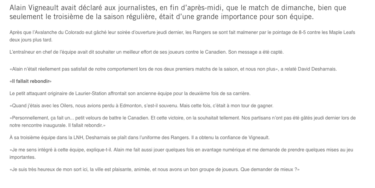Garde-toi une petite gêne David..
