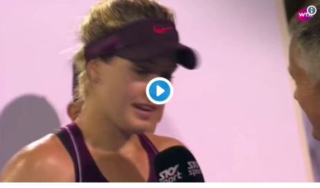 Genie Bouchard a écouté Marc Bergevin!!!!!!!