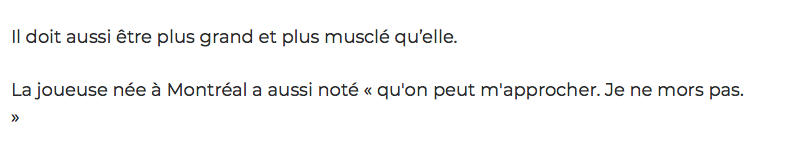 Genie Bouchard fait-elle appel à toi? AYOYE!!!!