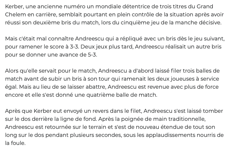 GENIE BOUCHARD...sera JALOUSE à VIE...