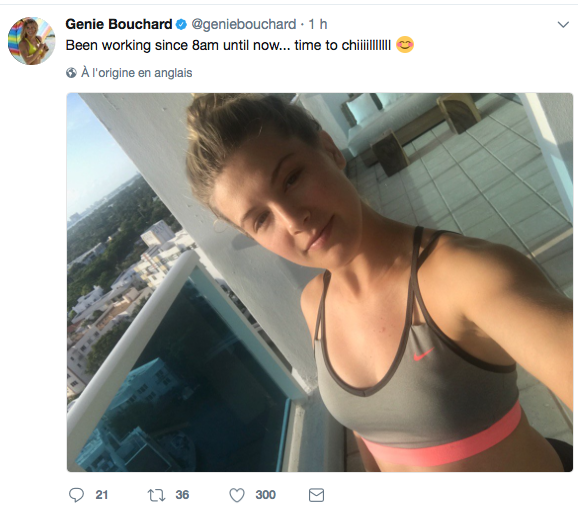 Genie s'entraîne comme une BEAST...Pour CHILLER ensuite..