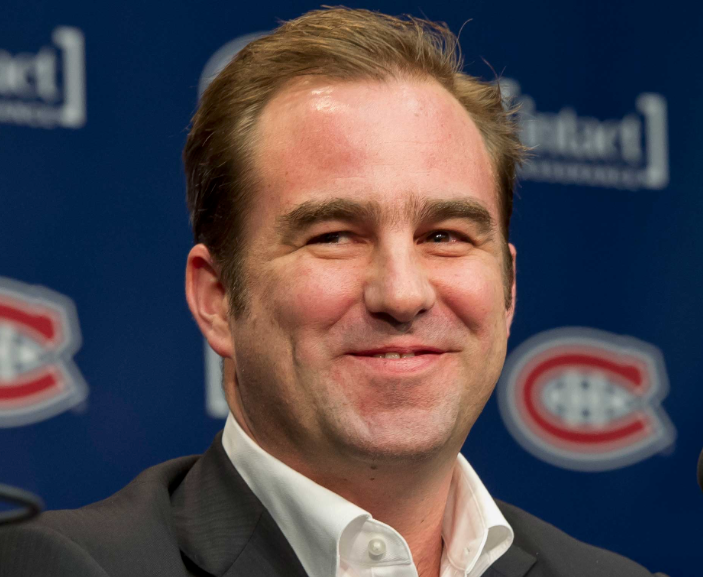 Geoff Molson est tellement crampé...
