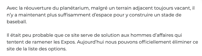 Geoff Molson nous aurait fait des MISÈRES...