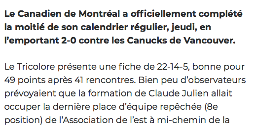 Geoff Molson s'est fâché...