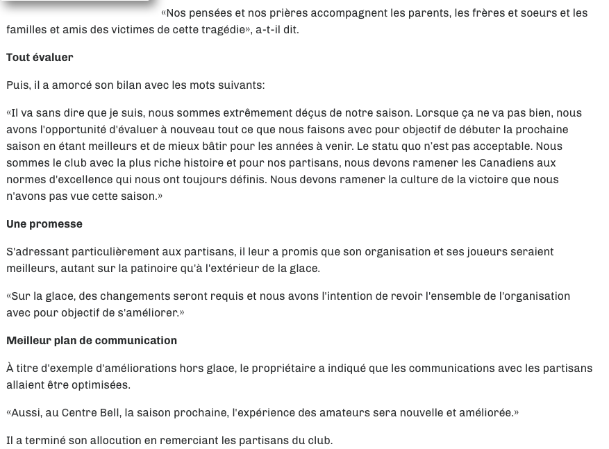  Geoff Molson...L'HOMME le PLUS FAUX du Québec?