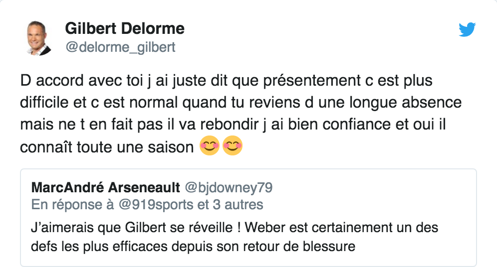 Gilbert Delorme se fait insulter, même si il a raison !!!