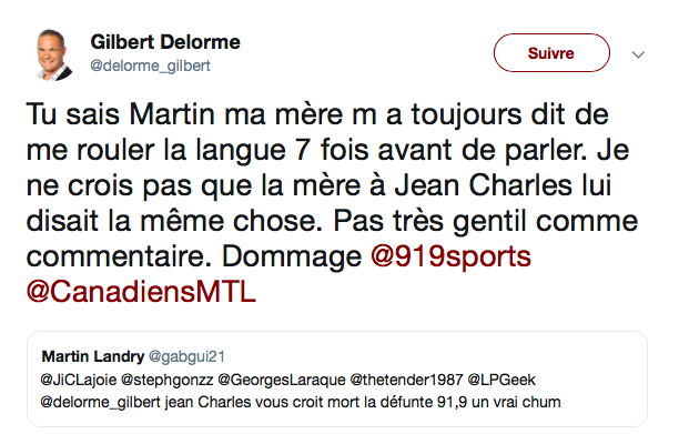 Gilbert Delorme VISE Jean-Charles Lajoie...le RAT....