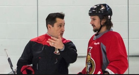 Guy Boucher LICHE les BOTTES d'Erik Karlsson...
