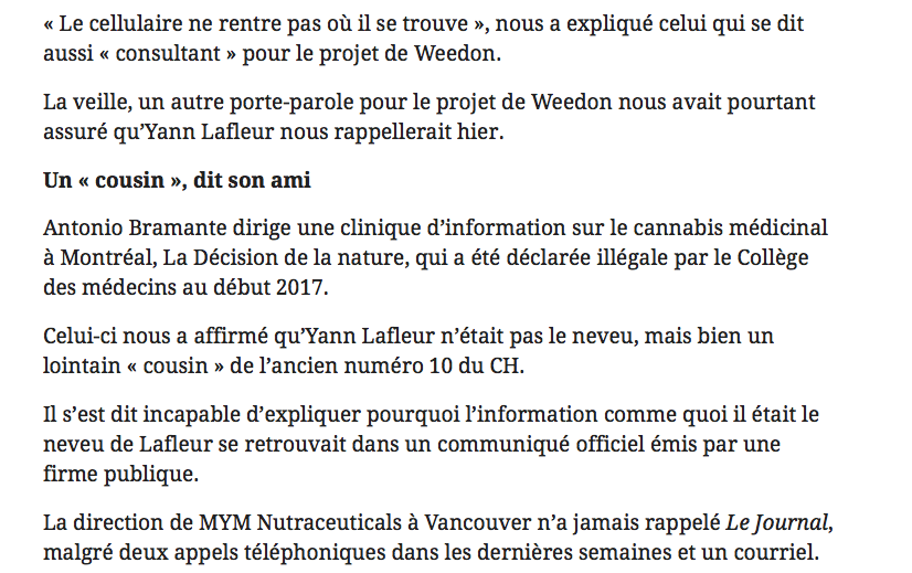 Guy Lafleur est en FURIE!!!!!!!!! LA CRISE du POT!!!!!!