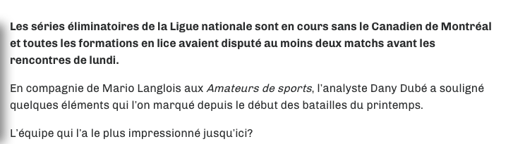 HAHA!!! Bien dit Dany BOY...