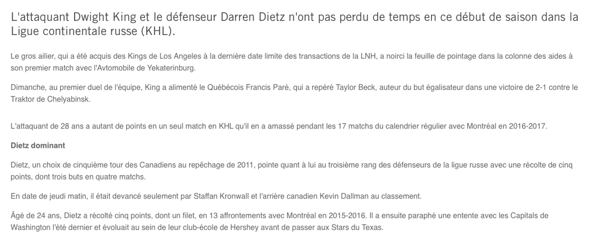 HAHA!!! Ça nous fait peur pour Jakub Jerabek tout ça..
