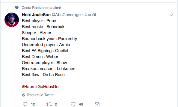 HAHA!!! Ça sent la COUPE!!!!