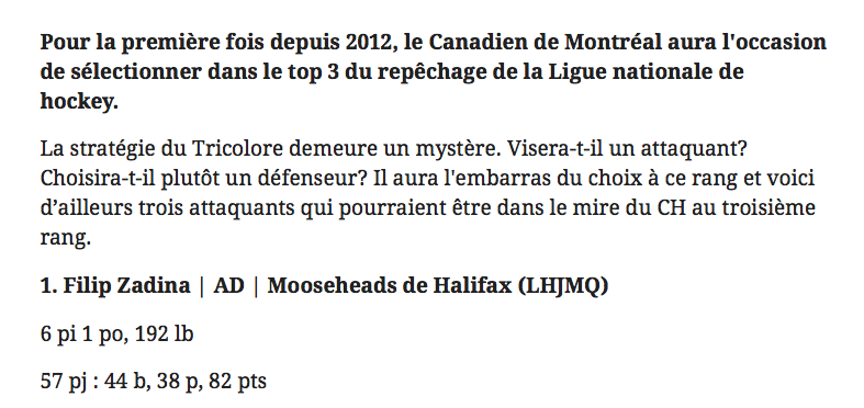 HAHA!!! Comme s'il y avait un débat...