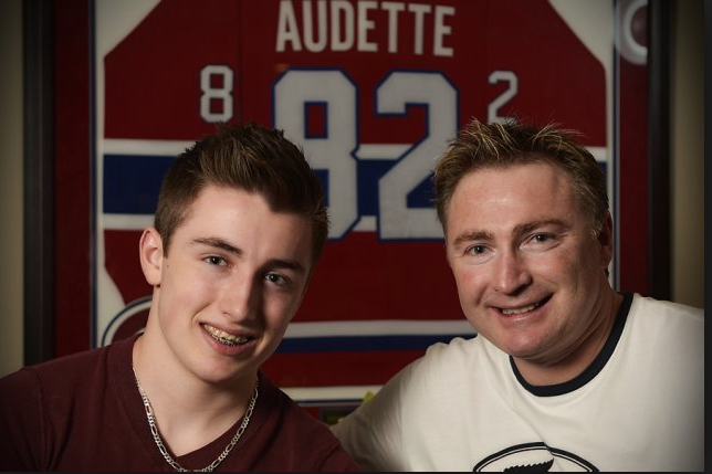 HAHA!!! Daniel Audette le Daniel Brière des beaux jours..