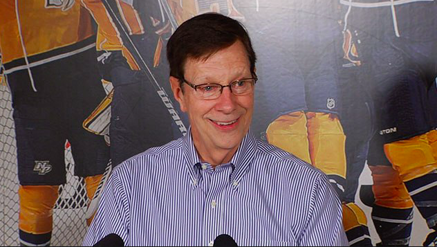 HAHA!!!  Finalement, c'est David Poile qui s'est fait FOU...