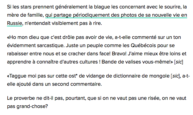 HAHA!!! La blonde de David Desharnais PÈTE une COCHE!!!!!