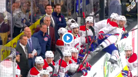 HAHA!!!!! LA FACE DE Claude Julien!!!!!!