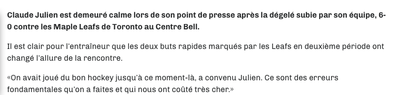 HAHA!!!! Le CH...est en CONGÉ aujourd'hui...