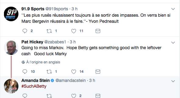 HAHA!!!! Le NOUVEAU SURNOM de Marc Bergevin!!!!!