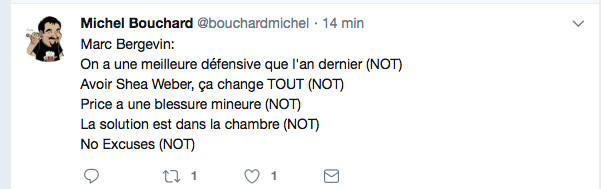 HAHA!!! Les BERGEVINISMES....