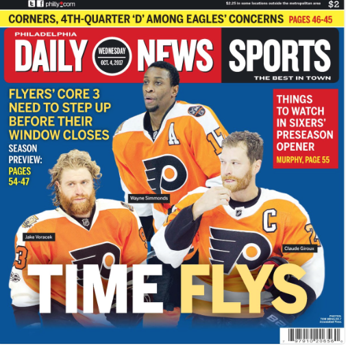 HAHA!!! Les médias de Philly en ont FUMÉ du BON!!!!!