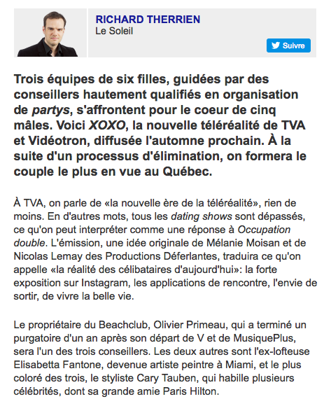 HAHA!!!!!  Les Nordiques ne reviendront pas...mais...