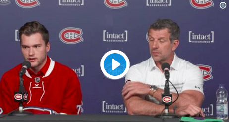 HAHA!!!! Marc Bergevin a eu un petit DOUTE quand JOE a signé son contrat.