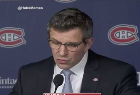 HAHA!!!! Marc Bergevin n'a pas encore compris...