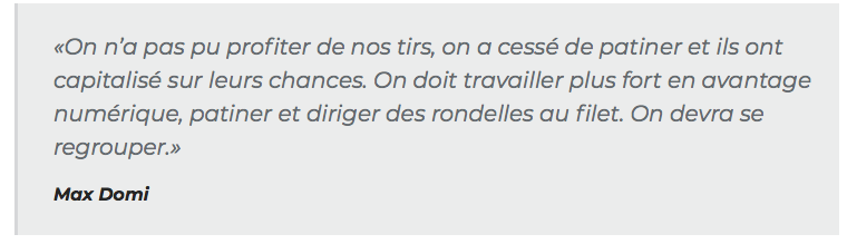 HAHA!!! Shea Weber est CRAMPANT à MATIN!!!!