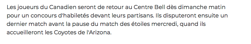 HAHA!!! Shea Weber est CRAMPANT à MATIN!!!!