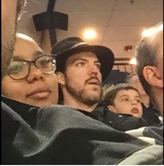 HAHA!!! Simon Després au match du ROCKET!!!!!